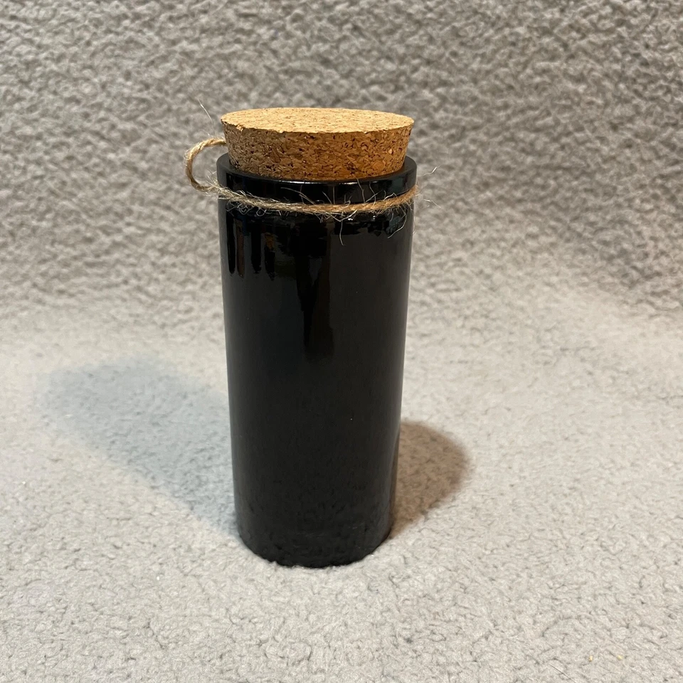 Aroma Villa Poison Candle Black Hand Poured Witchy Crystal Ball Pentagram Cork - Image 3 of 4