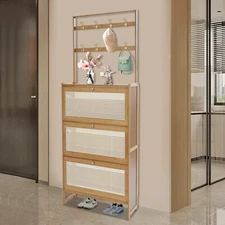 Shoe Storage Cabinet, Flip Door Shoe Cabinet, Shoes Organizer