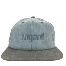 Vtg Trigard K-Products Cap Spell Out Logo Made USA Trucker Baseball Farm Dad Hat