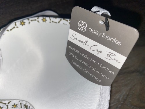 Daisy Fuentes ~ Womens Bra Push Up Floral Underwire Smooth Cup (A) ~ 34B - Picture 5 of 5