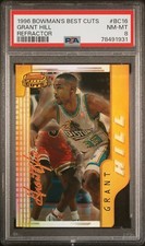 1996 Bowmans Best Cuts Die Refractor Grant Hill #BC16 eBay 1/1 PSA 8 Pop 10