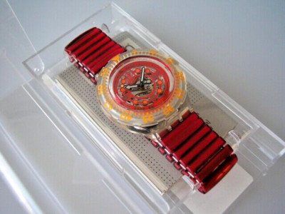 SWATCH SCUBA-FLEX RED MARINE - NEUWARE --S--
