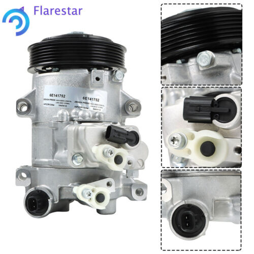 A/C Air Compressor For Toyota Corolla 1.8L 2011 2012-2014 447260-3373 Aluminum - Foto 2 di 18