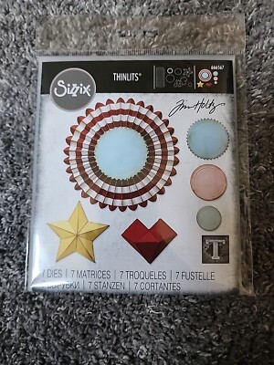 Sizzix Thinlits Vault Rosettes Die Set 666567