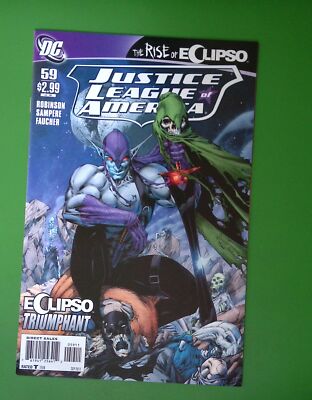 JUSTICE LEAGUE OF AMERICA #59 VOL. 2 HIGH GRADE DC COMIC BOOK TS38-218