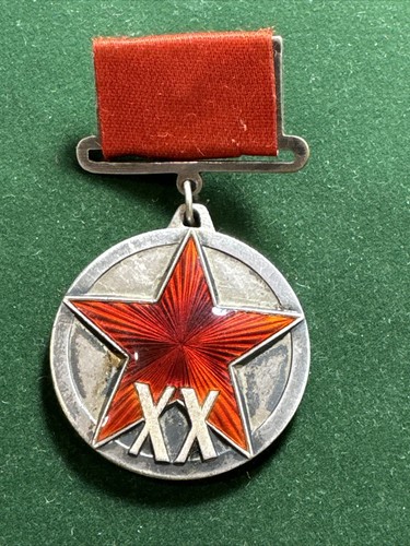 AUTHENTIC Jubilee Medal For 20 Years Of The Workers’ and Peasants Red Army. - Picture 1 of 16