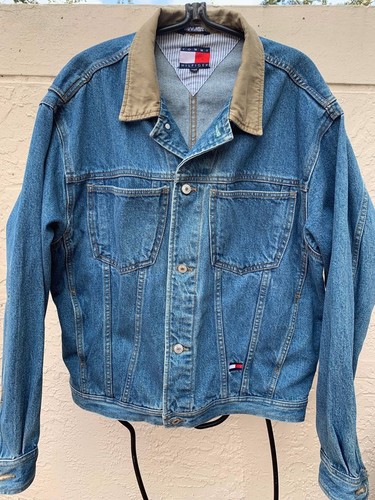 VINTAGE 90'S TOMMY HILFIGER MENS DENIM 