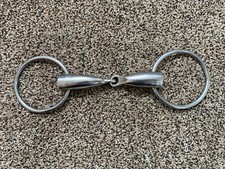 4.75  Hollow Mouth English Loose Ring Snaffle Bit Light Thick 4 3/4  