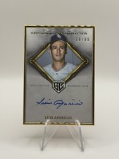 2023 Topps Chrome Gilded Autograph Luis Aparicio SP AUTO 10/99!! HALL OF FAME