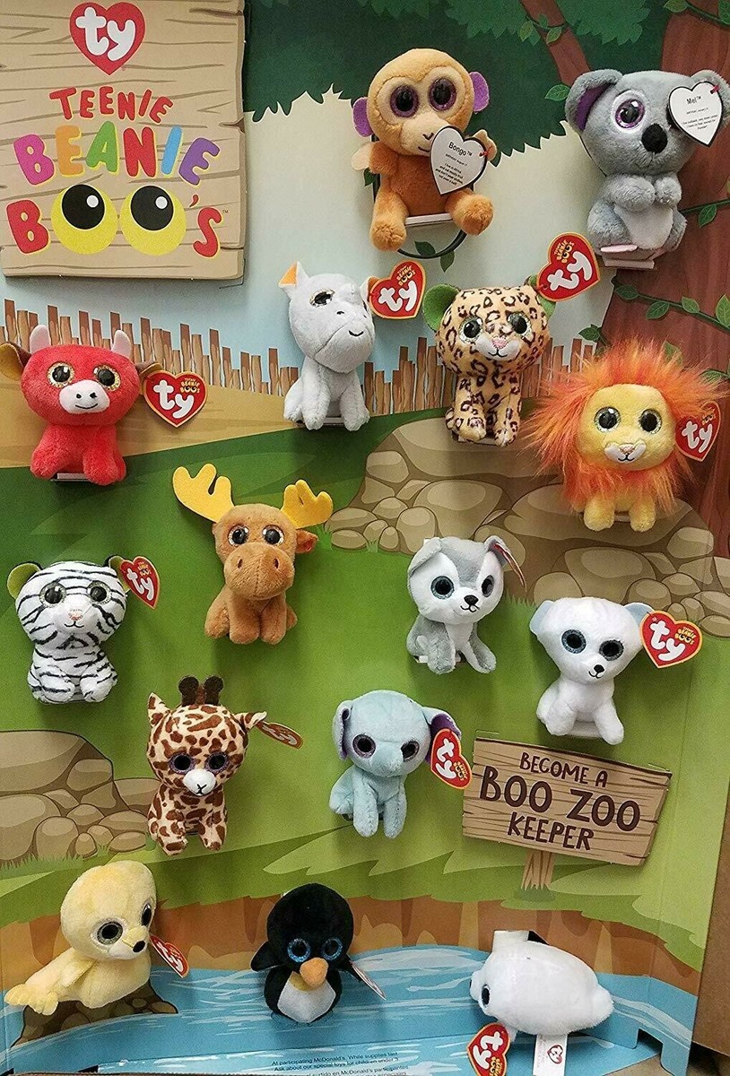 Ty Beanie Babies Ty Peluche Mcdonald 2022 TY TEENIE BEANIE BOO Set