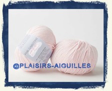 6 pelotes de coton PHIL CABOTINE MERINGUE NEUVES