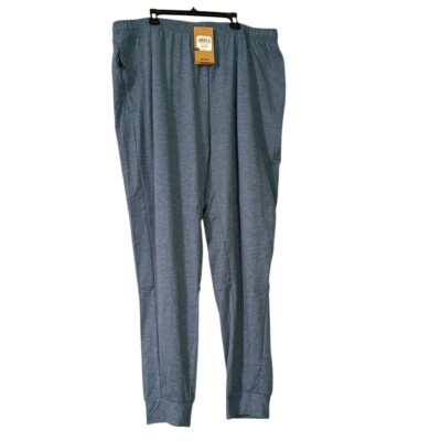 -NWT Men's ASICS Tech Pant 2.0 Size L Steel Blue Spacedye