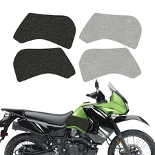 Tank Traction Pads Fuel Gas Knee Grips For KAWASAKI KLR 650 2000-2018 