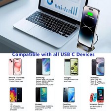 Desktop Dock Typ-C USB Ladegerät Daten Cradle Basis Ständer Station 2026