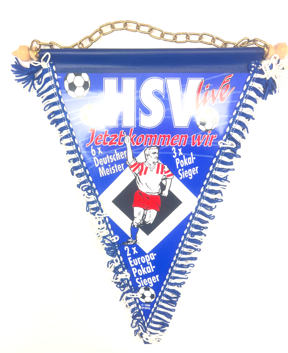 Fanion Vintage HSV Hamburg – Banderole Allemande Football Club étranger