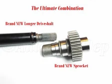Longer Driveshaft & Transfer Case Output Shaft Sprocket for BMW X5 NV125 BRAND