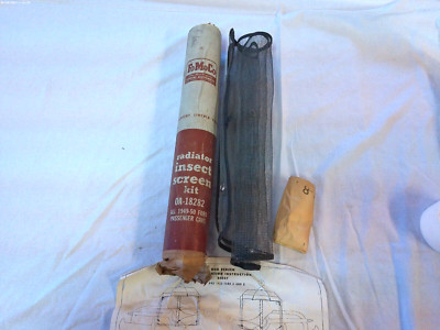 NOS VINTAGE 1949 1950 FORD PASSENGER CAR FOMOCO RAD BUG SCREEN KIT 0A-18282