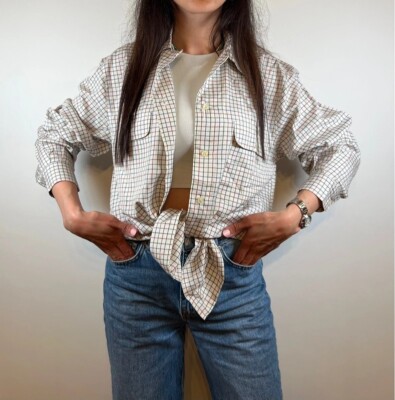 Vintage Hemd aus 100% reiner Seide - Vintage Shirt aus 100% reiner Seide