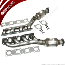 Fit INFINITI QX56 5.6L 2004-2010 Manifold Catalytic Converters 2 PIECES 