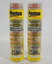 2 - Prestone Radiator Stop Leak Triple Seal Sealant with Kevlar Action 16.5 OZ