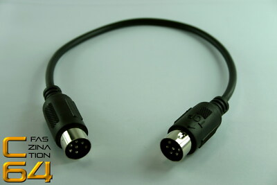  ️ FaszinationC64 | Serielles Kabel f. Commodore C64, 25 cm
