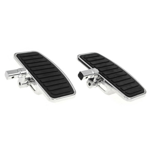 Pair Front/Rear Floorboards Foot Pegs Pedal For Honda Suzuki Yamaha Kawasaki US - Picture 3 of 12