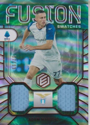 2022-23 Panini Chronicles Serie A Fusion Swatches Adam Marusic #07/99 - Lazio