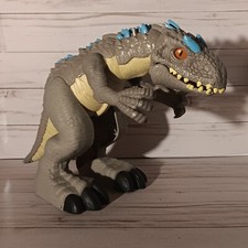 Imaginext Jurassic World Indominus Rex Dinosaur Toy With Thrashing Action