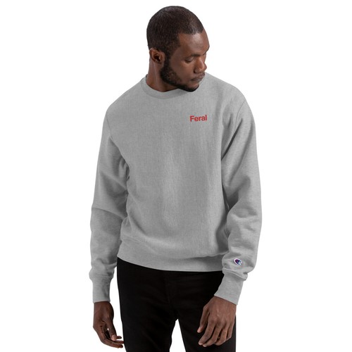 Embroidered Champion Sweatshirt | eBay