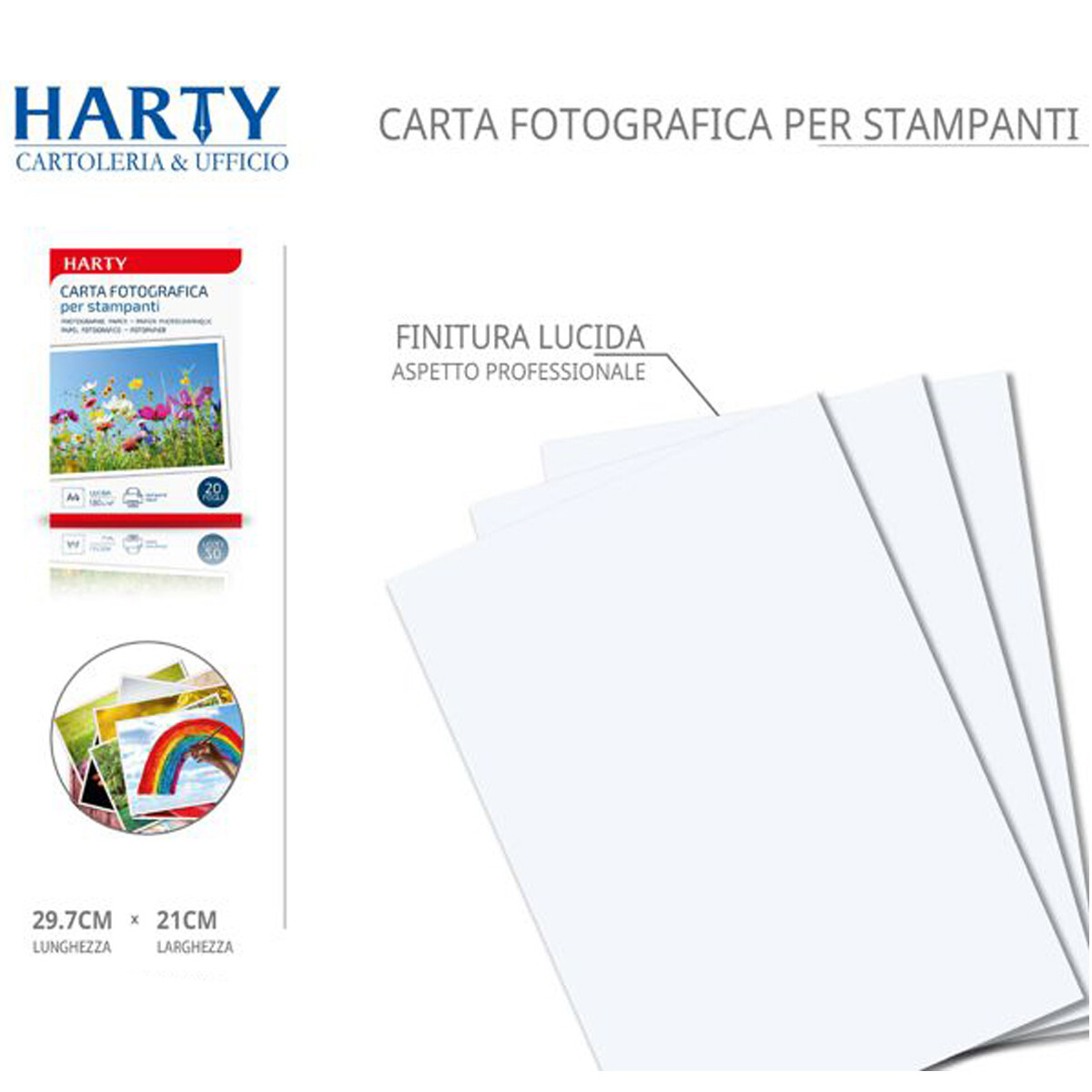 Carta Fotografica HP Professional 69400 - Laser - Lucida - 120g - A4 - Foto 12
