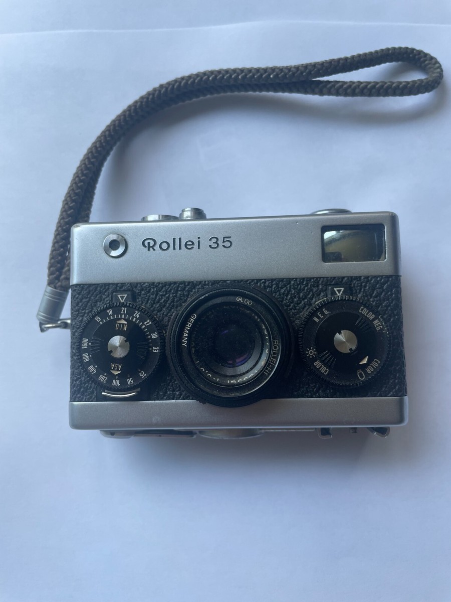 Rollei 35mm with Zeiss Tessar F/3.5, Made in Germany. I