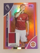 Limited to 25 pieces 2025 26 Topps Premier League Hojlund Relic Manchester Unite