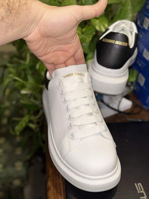  Scarpe Alexander McQueen Oversize Uomo/Size 44 EU Bianco /nero