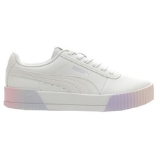 PUMA Jada Renew Lace Up Girls White Sneakers Casual Shoes 383924-02