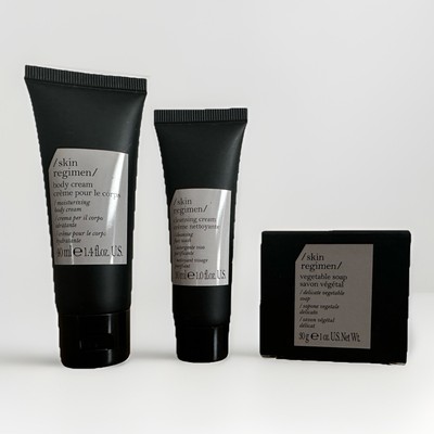 DAVINES SKIN REGIMEN Cleansing Cream Face Wash, Body Cream, Bar Soap Travel