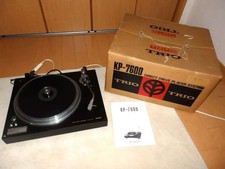 TRIO KP-7600 Direct Drive Turntable Record Player Vintage w/Manual  Box Working
