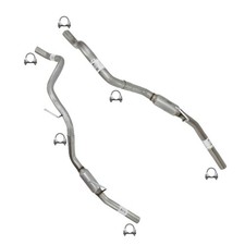 Stainless Steel Exhaust Pair Of Tail Pipe Fits 2011-2018 Ram 1500 5.7l