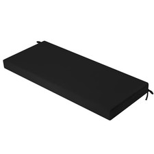 Outdoor Bench Cushion Waterproof Bench Cushions for 48 X 18 Inch Black
