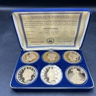 Double Eagle Proof Coin Set w/ COA Case Liberty Gold Clad 6pc-EL