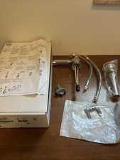 Kohler K-72761-CP Artifacts Flume Widespread Bathroom Faucet Polished READ 