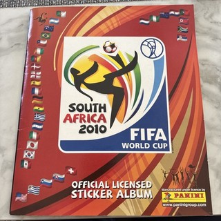 Panini World Cup South Africa 2010 100% Complete Sticker Album