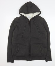 Mens UK Size M Nigel Hall Black Basic Jacket