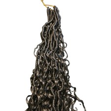 Goddess Locs Crochet Hair-24 Inch 8 Packs Boho Faux Locs Crochet Hair With Hook