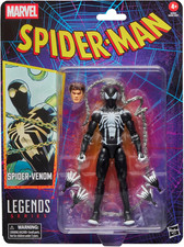 Marvel Legends Series Spider-Venom  Retro Cardback Spider-Man Comics Collectible