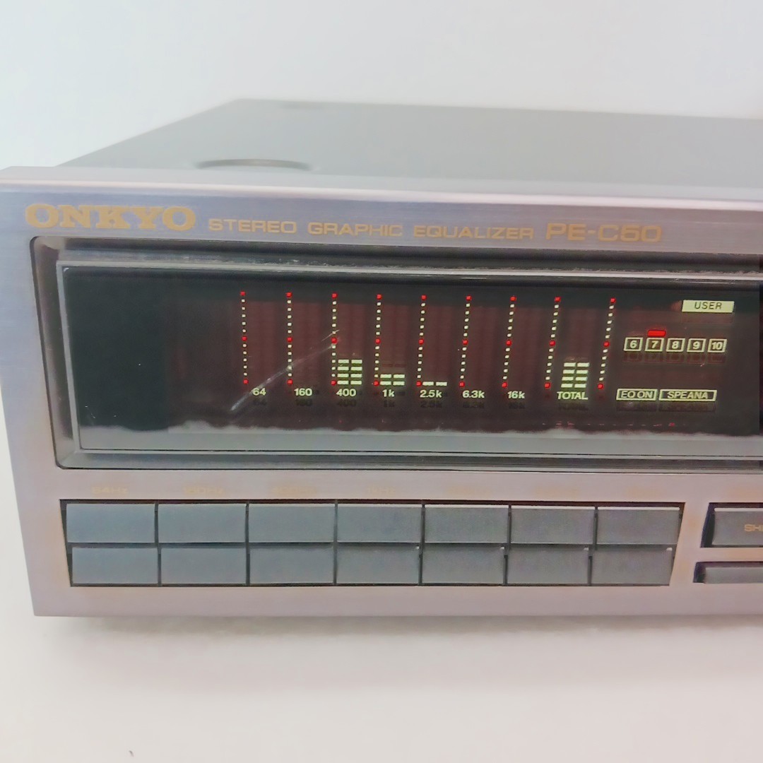 ONKYO PE-C50 Equalizzatore Grafico Vintage – Made In Japan - Foto 3