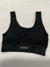 RBX Women  s Black Color Padded Bra Size 2X