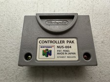 Nintendo N64 Controller Pak Memory Card OEM Official Brand NUS-004