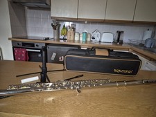 Closed Hole 16 Keys Flute, C Flute for Beginners Students, Flute Instrument with