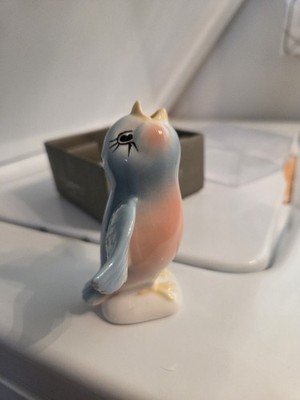 Bluebird Pie Bird Pottery Pie Vent by Seasons of Cannon Falls ~ 3 3/4'' Tall Box