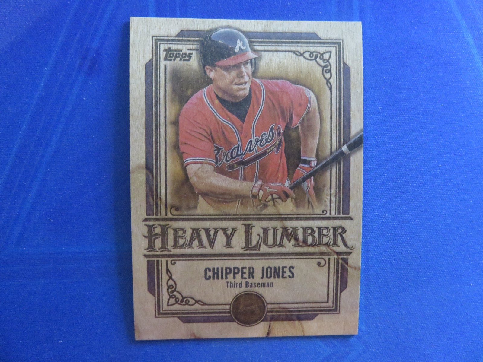 2025 Topps Update CHIPPER JONES Heavy Lumber SSP Braves